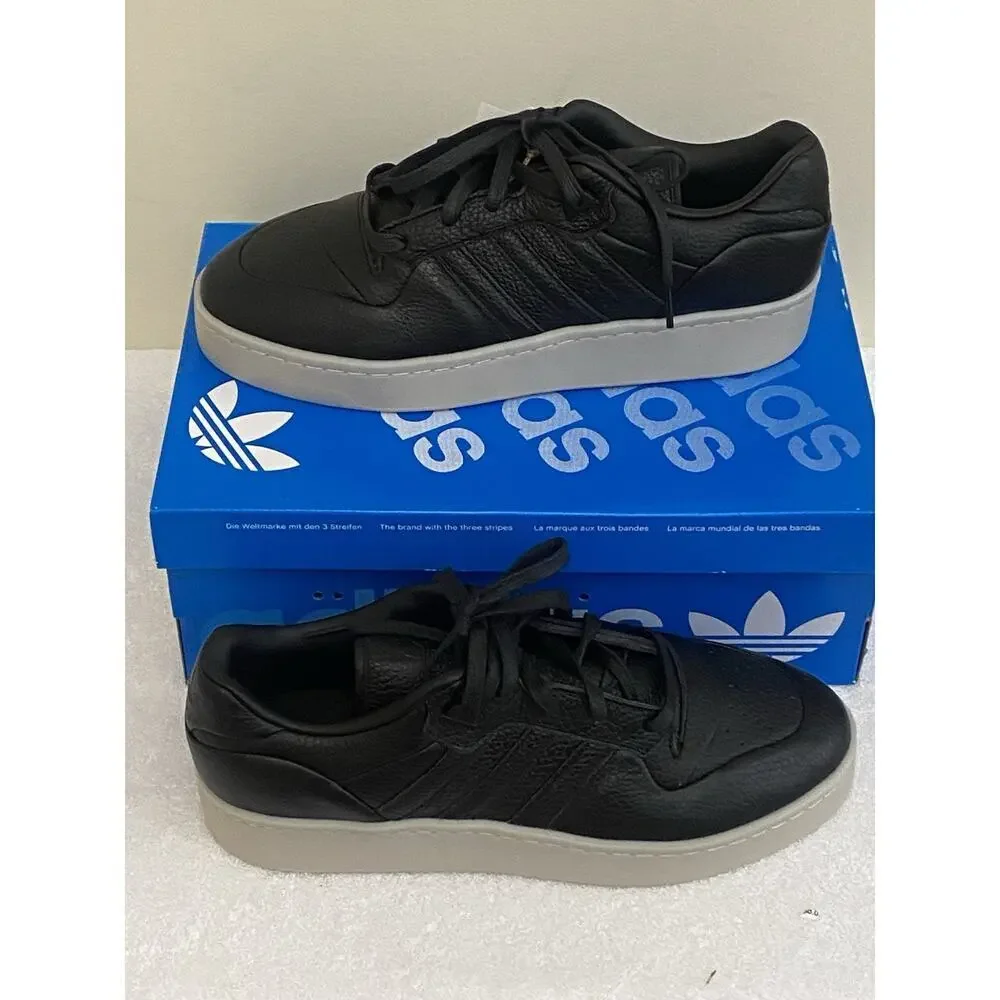 adidas‎ Men’s Rivalry Lux Low Athletic Shoes Size 11.5 Black White Activewear